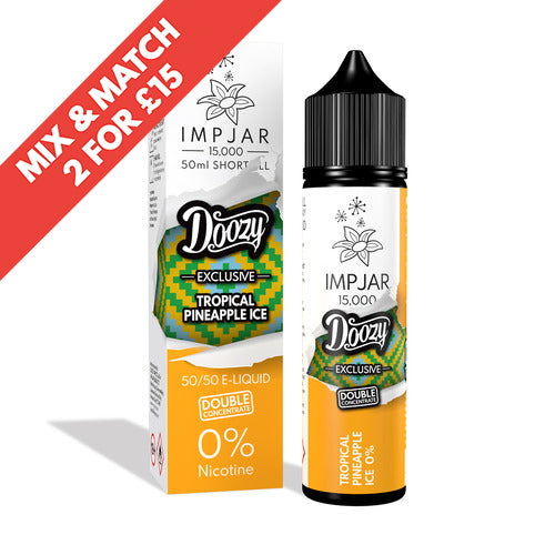 IMP X Doozy | Tropical Pineapple Ice | 50ml Shortfill