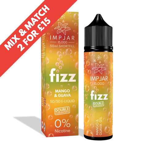 IMP JAR FIZZ | Mango & Guava | 50ml Shortfill