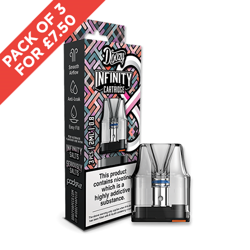 DOOZY | Genuine | Infinity | Replacement Pod | 2ml | 0.8 | Selling Fast | UK