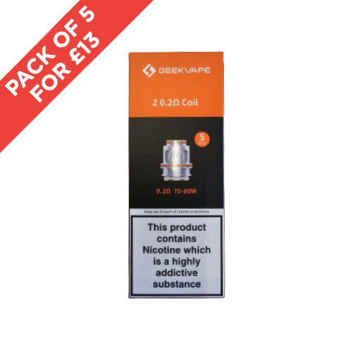 GEEK VAPE | Genuine | Z Coil | 0.15 ohm 0.2 ohm 0.4 ohm | UK