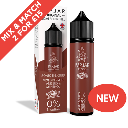IMP JAR | Mixed Berries Aniseed & Menthol | 50ml Shortfill