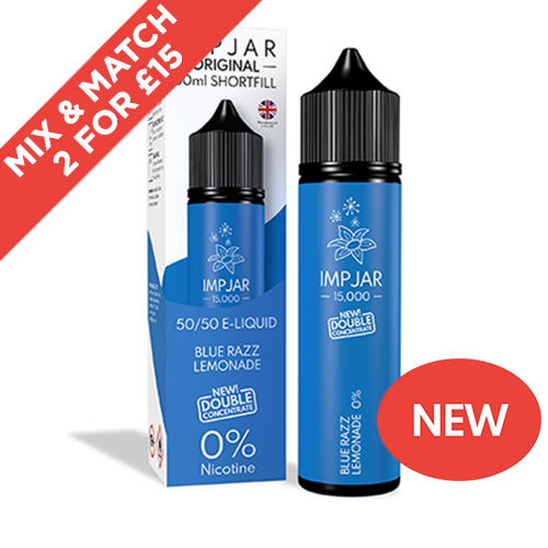 IMP JAR | Blue Razz Lemonade | 50ml Shortfill