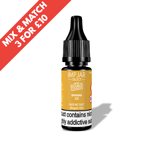 Banana Ice Imp Jar Select 10ml Nic Salt