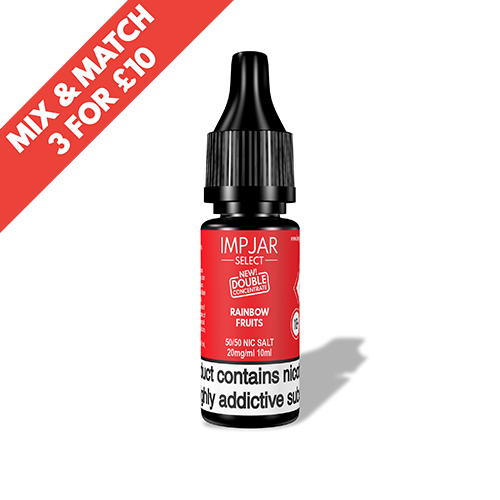 Rainbow Fruits Imp Jar Select 10ml Nic Salt