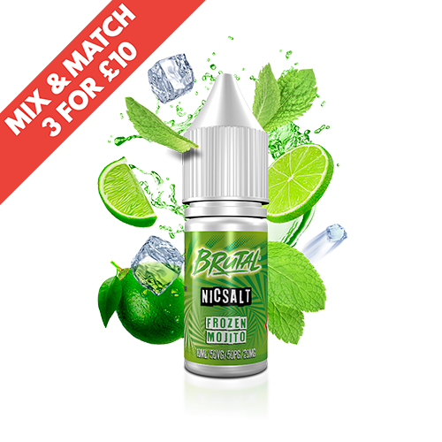 JUST JUICE | Genuine | Nic Salts | 10ml Brutal Drinks | All Flavours | 10mg 20mg | Selling Fast | UK