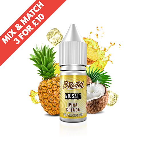 JUST JUICE | Genuine | Nic Salts | 10ml Brutal Drinks | All Flavours | 10mg 20mg | Selling Fast | UK