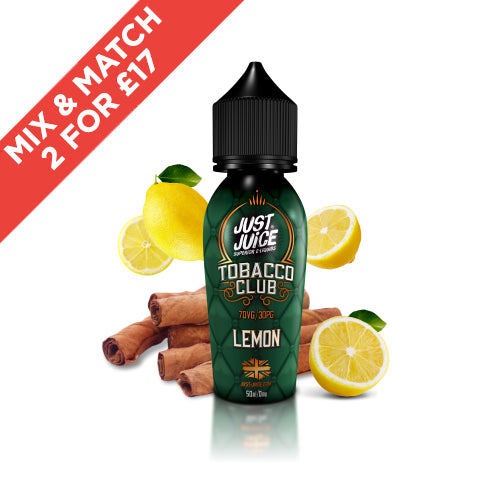 JUST JUICE | Genuine | Shortfill | 50ml Tobacco | All Flavours | Selling Fast | UK