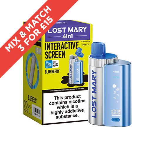 LOST MARY | 4 IN 1 | POD KIT | ALL FLAVOURS | SELLING FAST | UK