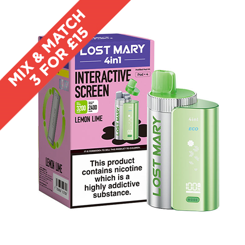 LOST MARY | 4 IN 1 | POD KIT | ALL FLAVOURS | SELLING FAST | UK