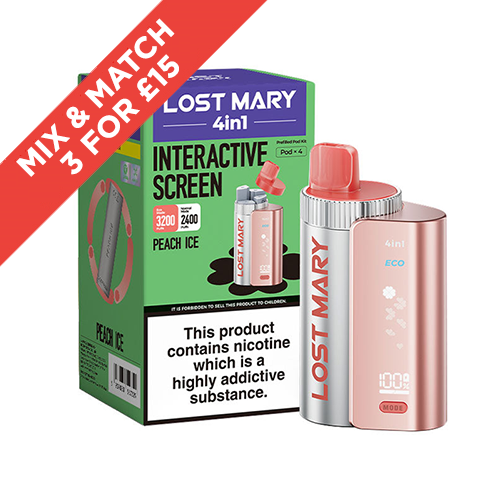 LOST MARY | 4 IN 1 | POD KIT | ALL FLAVOURS | SELLING FAST | UK