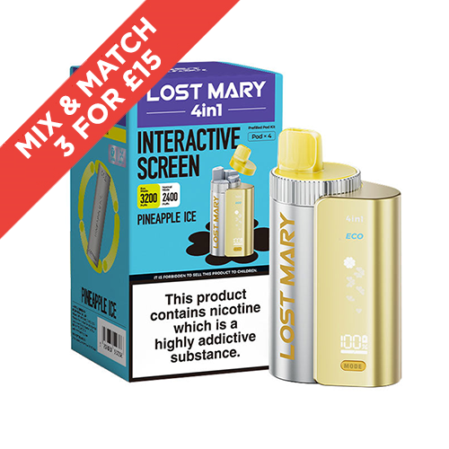LOST MARY | 4 IN 1 | POD KIT | ALL FLAVOURS | SELLING FAST | UK