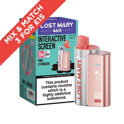 LOST MARY | 4 IN 1 | POD KIT | ALL FLAVOURS | SELLING FAST | UK