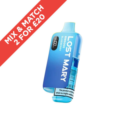 LOST MARY | BM6000 | REFILLABLE KIT | ALL FLAVOURS | SELLING FAST | UK LOST MARY | BM6000 | REFILLABLE KIT | ALL FLAVOURS | SELLING FAST | UK