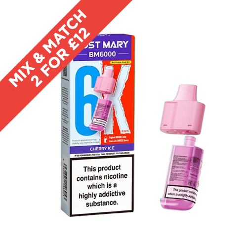 LOST MARY | BM6000 | REFILL PODS | ALL FLAVOURS | SELLING FAST | UK