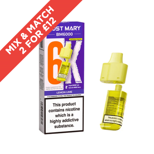 LOST MARY | BM6000 | REFILL PODS | ALL FLAVOURS | SELLING FAST | UK