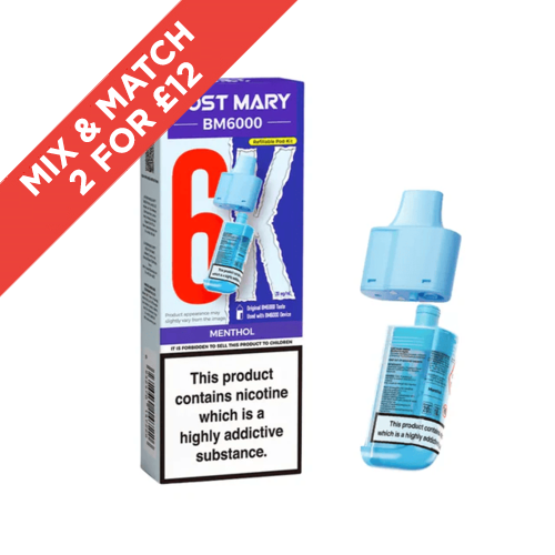 LOST MARY | BM6000 | REFILL PODS | ALL FLAVOURS | SELLING FAST | UK