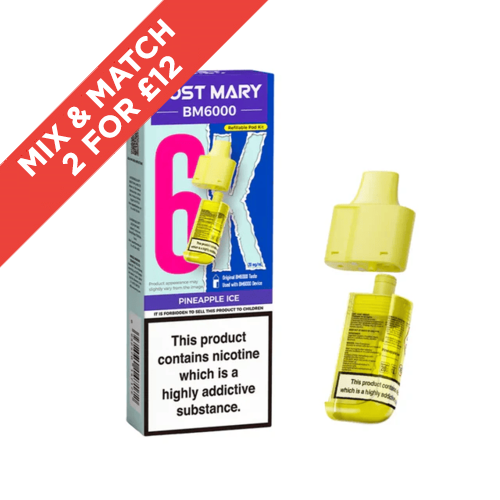LOST MARY | BM6000 | REFILL PODS | ALL FLAVOURS | SELLING FAST | UK