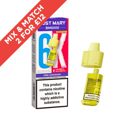 LOST MARY | BM6000 | REFILL PODS | ALL FLAVOURS | SELLING FAST | UK