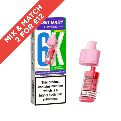 LOST MARY | BM6000 | REFILL PODS | ALL FLAVOURS | SELLING FAST | UK