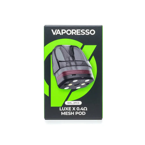 VAPORESSO | Genuine | Luxe X Mesh POD | 0.4 ohm 0.8 ohm | UK VAPORESSO | Genuine | Luxe X Mesh POD | 0.4 ohm 0.8 ohm | UK