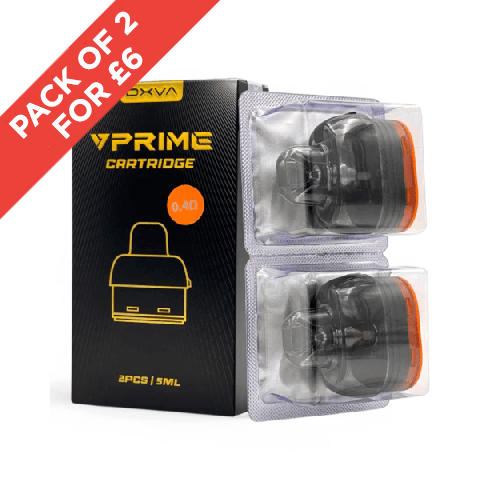 OXVA | Genuine | VPrime | Replacement Pod | 2ml Pod 5ml Pod | 0.2 ohm 0.4 ohm 0.6 ohm 0.8 ohm | Selling Fast | UK