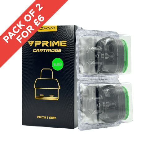 OXVA | Genuine | VPrime | Replacement Pod | 2ml Pod 5ml Pod | 0.2 ohm 0.4 ohm 0.6 ohm 0.8 ohm | Selling Fast | UK