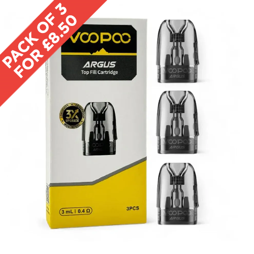 VOOPOO | Genuine | Argus Pod | Replacement 3ml Pod | UK