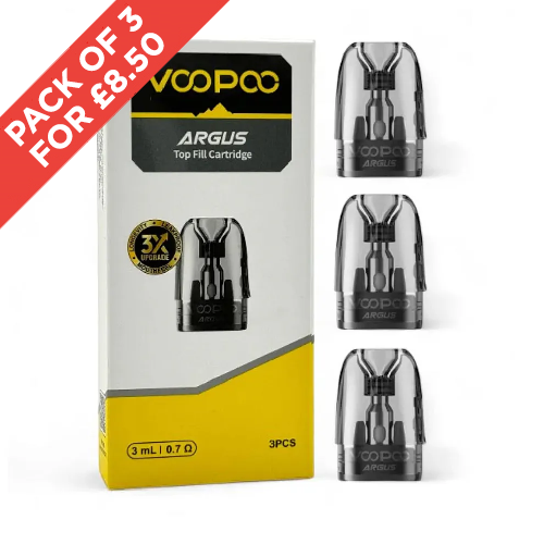 VOOPOO | Genuine | Argus Pod | Replacement 3ml Pod | UK