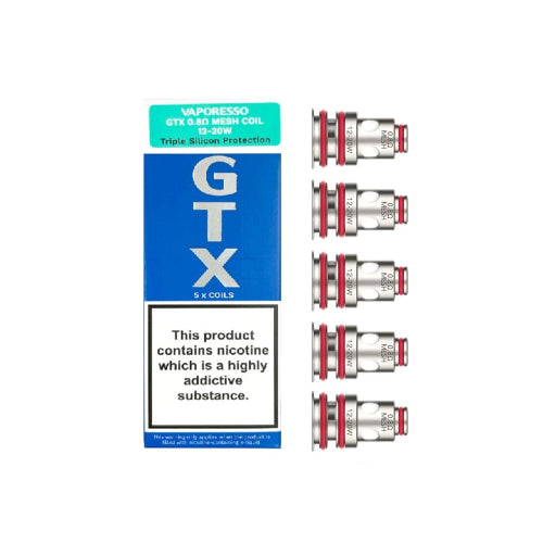 VAPORESSO | Genuine | GTX Coil | 0.20 ohm 0.40 ohm 0.80 ohm | Selling Fast | UK