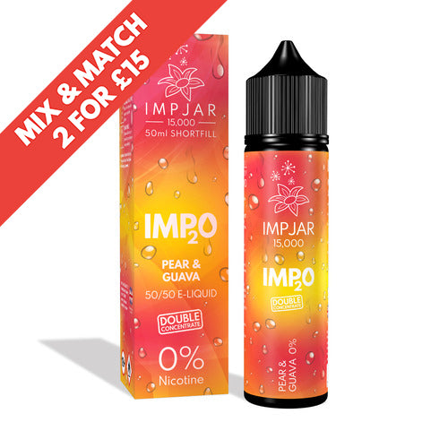 IMP JAR IMP2O | Pear & Guava | 50ml Shortfill