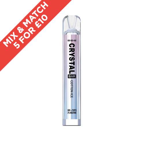 CRYSTAL BAR | Genuine | Disposable | 20MG | All Flavours | UK | MHRA