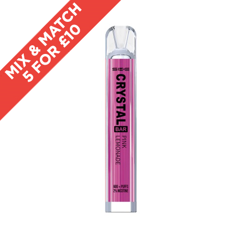 CRYSTAL BAR | Genuine | Disposable | 20MG | All Flavours | UK | MHRA