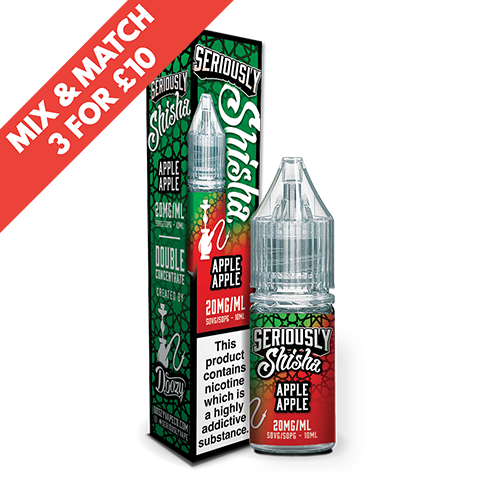 DOOZY VAPE | Genuine | Nic Salts | 10ml Seriously Shisha | All Flavours | 5mg 10mg 20mg | Selling Fast | UK