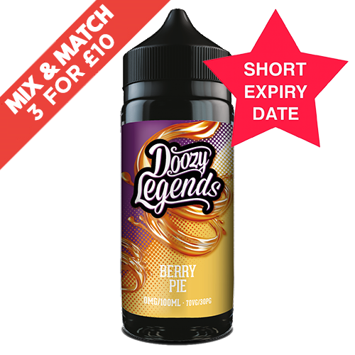 DOOZY VAPE | Genuine | Shortfill | 100ml Legends | All Flavours | Selling Fast | UK
