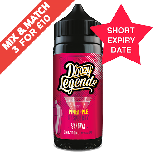 DOOZY VAPE | Genuine | Shortfill | 100ml Legends | All Flavours | Selling Fast | UK