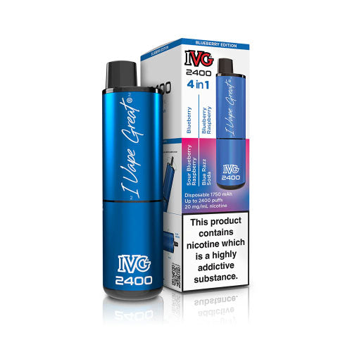 IVG | Genuine | 2400 Puff Disposable | 14 Editions | Selling Fast | UK