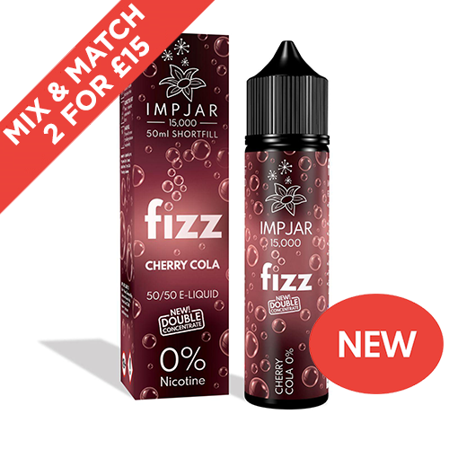 IMP JAR FIZZ | Cherry Cola | 50ml Shortfill