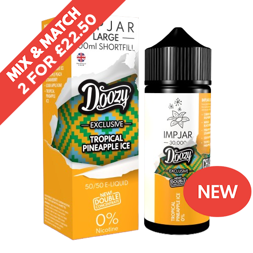 IMP X Doozy | Tropical Pineapple Ice | 100ml Shortfill