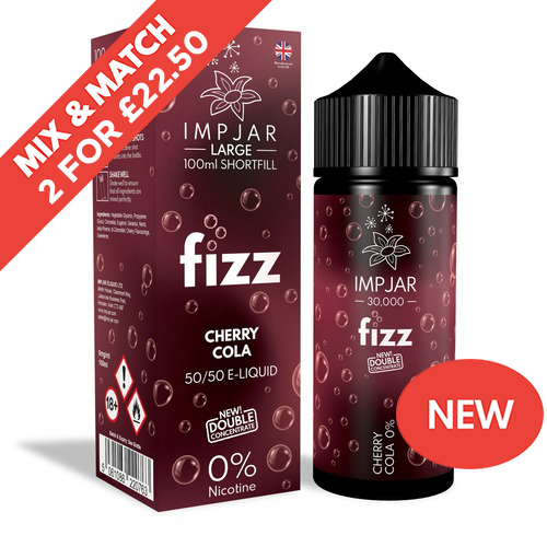 IMP JAR FIZZ | Cherry Cola | 100ml Shortfill