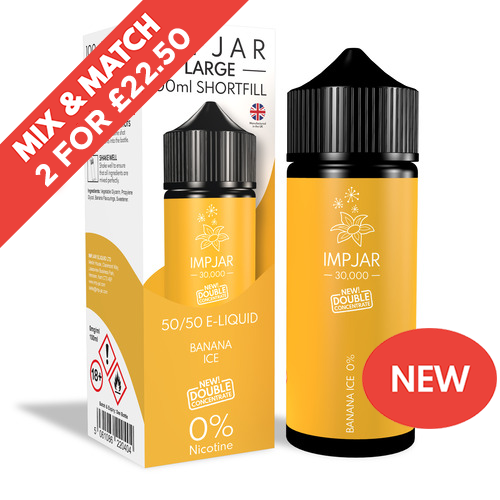 IMP JAR | Banana Ice | 100ml Shortfill