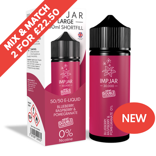 IMP JAR | Blueberry Raspberry & Pomegranate | 100ml Shortfill