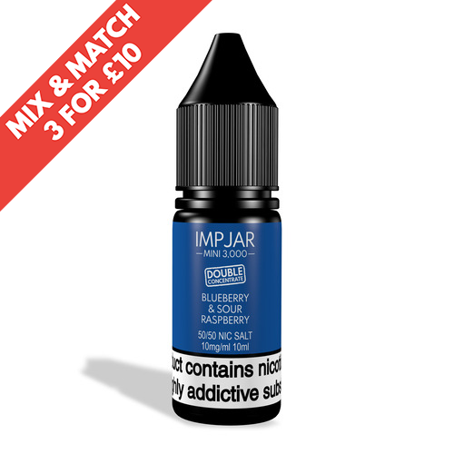 IMP JAR | Blueberry & Sour Raspberry | 10ml Nic Salt