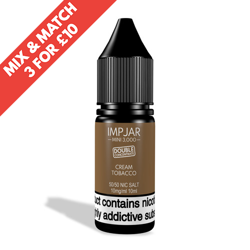 IMP JAR | Cream Tobacco | 10ml Nic Salt
