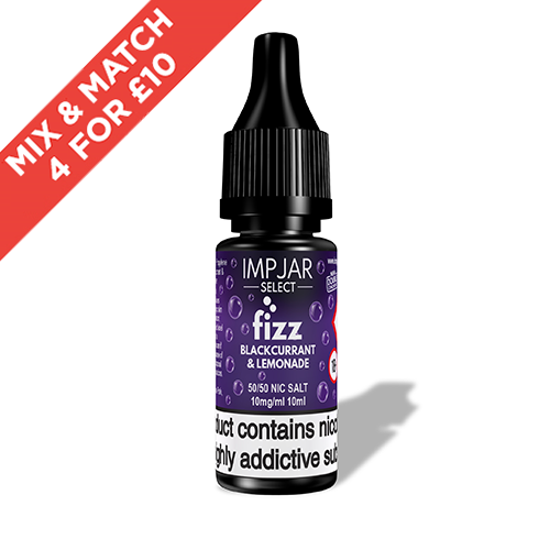 Blackcurrant & Lemonade Imp Jar Select 10ml Nic Salt