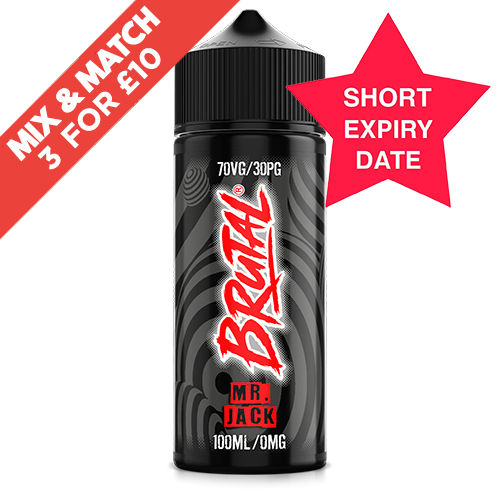 SHORT DATE - JUST JUICE - 100ML SHORTFILL - MR JACK