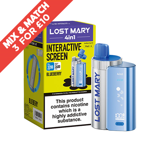 LOST MARY | 4 IN 1 | POD KIT | ALL FLAVOURS | SELLING FAST | LOST MARY | 4 IN 1 | POD KIT | ALL FLAVOURS | SELLING FAST |