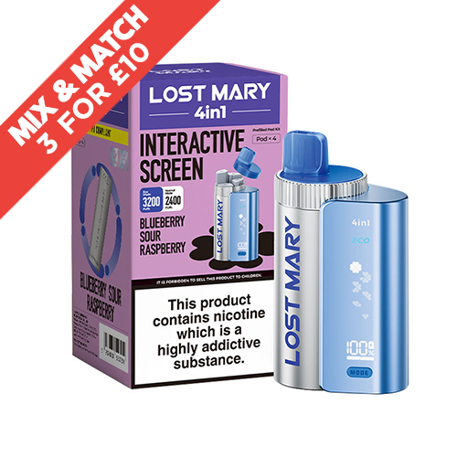 LOST MARY | 4 IN 1 | POD KIT | ALL FLAVOURS | SELLING FAST | UK
