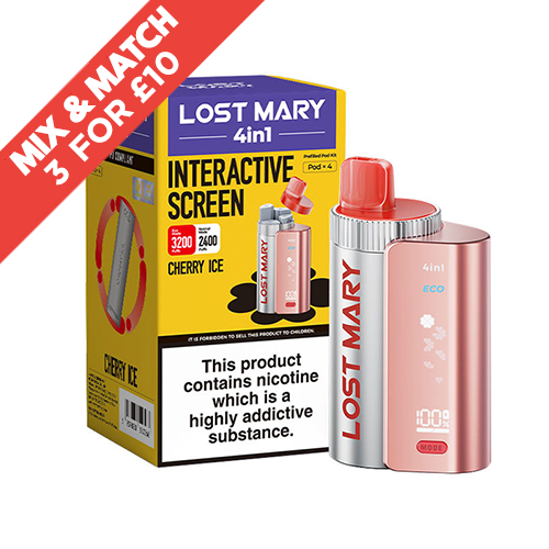 LOST MARY | 4 IN 1 | POD KIT | ALL FLAVOURS | SELLING FAST | UK