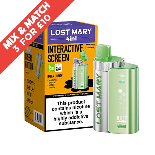 LOST MARY | 4 IN 1 | EDITION POD KIT | ALL FLAVOURS | SELLING FAST | UK