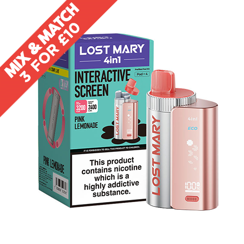 LOST MARY | 4 IN 1 | POD KIT | ALL FLAVOURS | SELLING FAST | UK